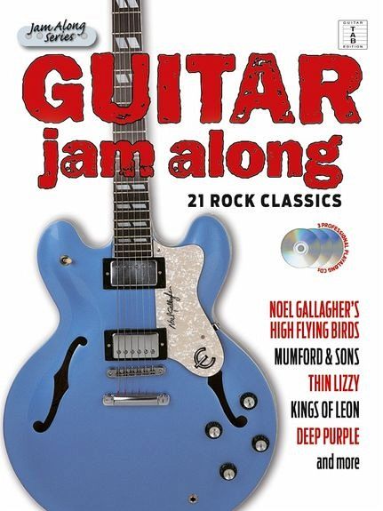 HLE90004871 Guitar Jam along - 21 Rock Classics (+CD): for guitar HLE90004871 Guitar Jam along - 21 Rock Classics (+CD): for guitar