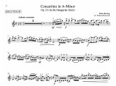 Oskar Rieding: Concertino In A Minor (Score And Parts) Violin, String Orchestra Score and Parts