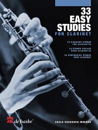 Cover 33 Easy Studies for Clarinet