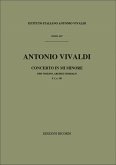 A. Vivaldi Concerti Per Vl., Archi E B.C.: Concerti Per Violino