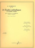 24 études mélodiques op.65 vol.2 pour hautbois ou saxophone