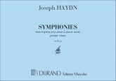 J. Haydn Symphonies Volume 1 4 Ms Piano 4 hands