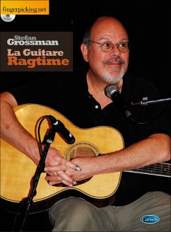 Cover Stefan Grossman, La Guitare Ragtime Gitarre Buch + CD
