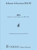 Aria BWV1068 pour piano