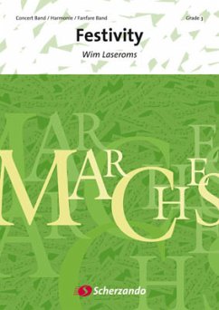 Cover Wim Laseroms, Festivity Concert Band/Harmonie Partitur + Stimmen