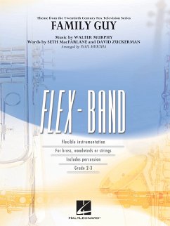 David Zuckerman_Seth MacFarlane, Theme From Family Guy 5-Part Flexible Band and Opt. Strings Partitur