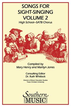 Bobby Siltman Songs For Sight Singing-Hs-Satb Vol. 2 (Sss Hs 2 SATB Chorpartitur