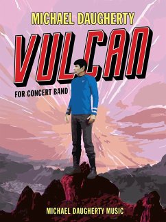 Cover Michael Daugherty, Vulcan Concert Band Partitur