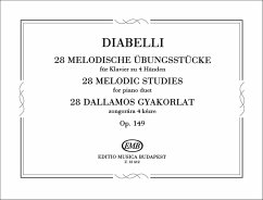 Cover 28 melodische Übungsstücke op.149 für Klavier zu 4 Händen