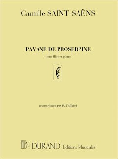 C. Saint-Saens Pavane Prose Flute-Piano Flute or Flutes and Piano or Cemb