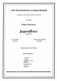 Cover Kowarna, Oskar Jugendfeier Akkordeonorchester Partitur