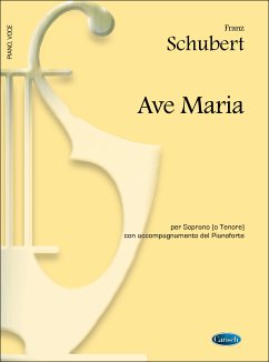 Cover Franz Schubert, Ave Maria, per Soprano (o Tenore) Vocal Buch