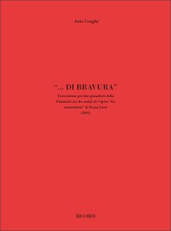 Azio Corghi, ? di Bravura 2 Pianos Partitur