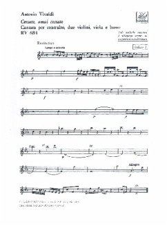 Cessate omai cessate RV684 für Alt, Streicher und Bc Stimmenset (3-3-2-2) Cover Cessate omai cessate RV684 für Alt, Streicher und Bc Stimmenset (3-3-2-2)