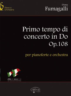 Cover Primo tempo di concerto do maggiore op.108 (+CD-Rom) per pianoforte e orchestra partitura