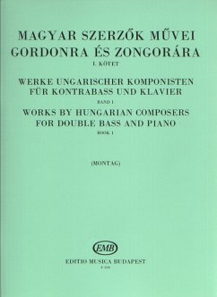 Cover Werke ungarischer Komponisten band 1: für Kontrabass und Klavier