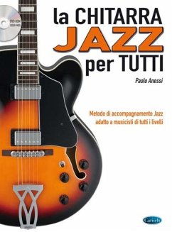 Cover Paolo Anessi, Chitarra Jazz Per Tutti Gitarre Buch + DVD