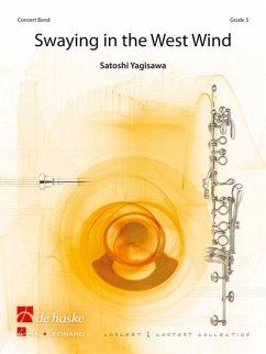 Cover Satoshi Yagisawa Swaying in the West Wind Concert Band/Harmonie Partitur