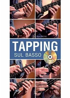 Cover Bruno Tazzino, Tapping sul basso Bass Guitar Book & DVD