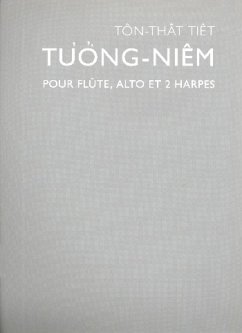 Cover Tuong Niem pour flűte, alto et 2 harpes parties