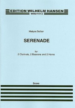 Mátyás Seiber, Serenade For Wind Clarinet, Bassoon and Horn Partitur