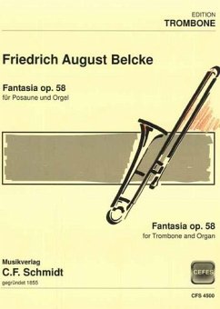 Cover Fantasie op.58 für Posaune und Orgel