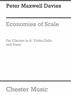 Cover Economies of Scale for clarinet, violin, violoncello and piano, parts