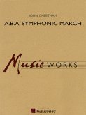 John Cheetham, A.B.A. Symphonic March Concert Band/Harmonie Partitur + CD