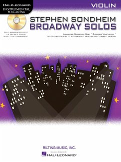 Cover Stephen Sondheim - Broadway Solos