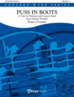Cover Franco Cesarini, Puss in Boots Concert Band/Harmonie Partitur