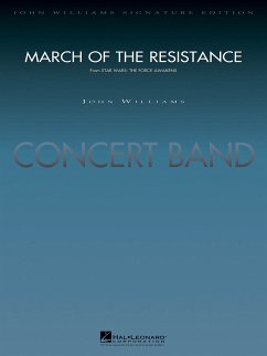 John Williams, March of the Resistance Concert Band/Harmonie Partitur + Stimmen