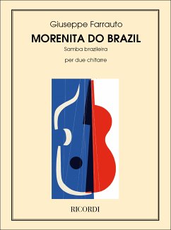 Cover Morenita do Brazil Samba brasileira per 2 chitarre Spielpartitur