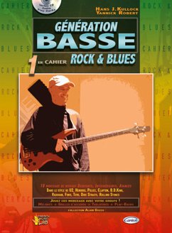 Génération Basse vol.1 - Rock & Blues (+CD): pour basse/tab Cover Génération Basse vol.1 - Rock & Blues (+CD): pour basse/tab