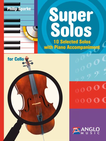 Super Solos (+CD) for cello and piano