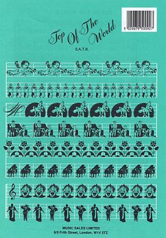 Cover Top of the World for mixed chorus and piano score (en)