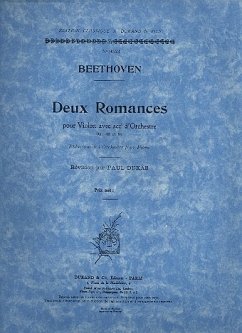 2 Romances op.40 et op.50 pour violon et piano