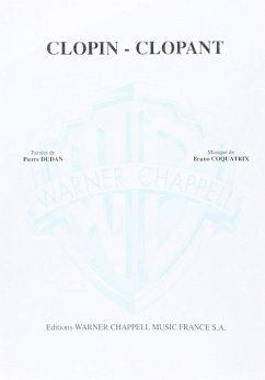 Yves Montand, Clopin-Clopant Vocal and Piano Buch Cover Yves Montand, Clopin-Clopant Vocal and Piano Buch