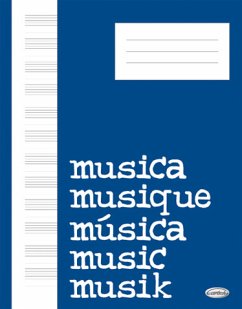 Quaderno di Musica (Block, Cahier de Musique) Buch Cover Quaderno di Musica (Block, Cahier de Musique) Buch