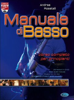 Cover Manuale di basso. Corso completo per principianti