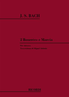 Cover 2 BOURREES E MARCIA PER CHITARRA ABLONIZ, MIGUEL, TRANSKRIPTION