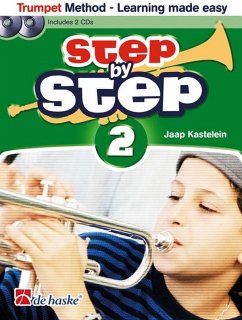 Cover Jaap Kastelein Step by Step 2 Trumpet Trumpet Buch + 2 CDs
