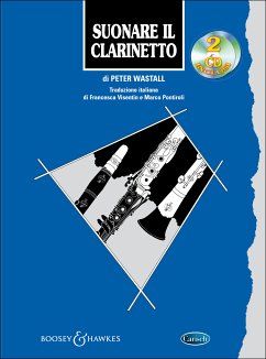 Cover Peter Wastall, Suonare Il Clarinetto Clarinet Buch + 2 CDs
