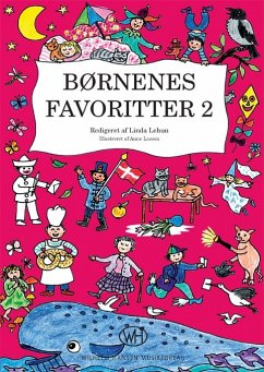 Cover Anne Lassen_Linda Lehun, Börnenes Favoritter 2 Piano, Vocal and Guitar Buch