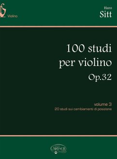 Cover 100 Etüden op.32 Band 3 für Violine