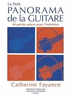 Cover Le petit panorama de la guitare 30 petites pičces pour l'initation
