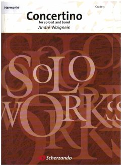 Cover Concertino for soloist and band score and parts