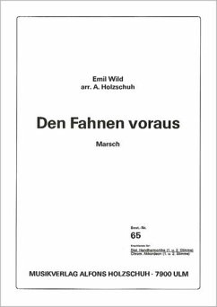 Cover Den Fahnen voraus Marsch für diatonische Handharmonika