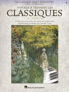 Cover Voyage ŕ travers les classiques vol. 4 Klavier Buch