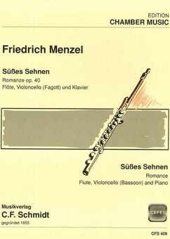 Cover CFS409 Romanze Süßes Sehnen op.40 Flöte, Violoncello (Fag.) und Klavier