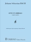 101 chorals a 4 parties pour orgue ou piano